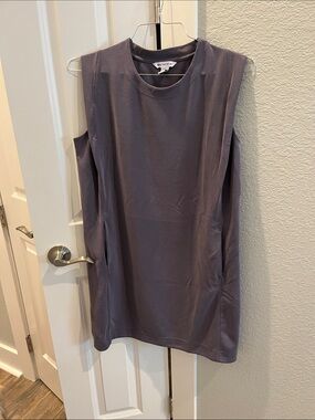 Athleta Sleeveless Tunic dress in Slate Purple